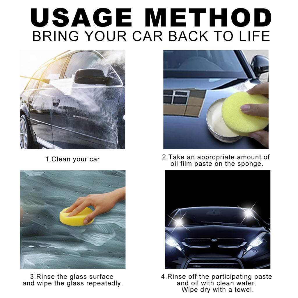 Car Glass Oil Film Remover Paste