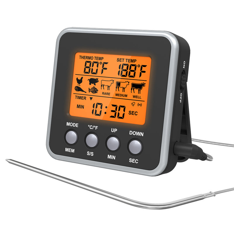 Wireless Meat Thermometer with Timer