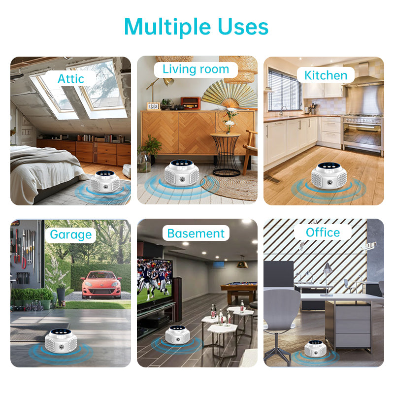 360° Ultrasonic Pest Repeller - detail view