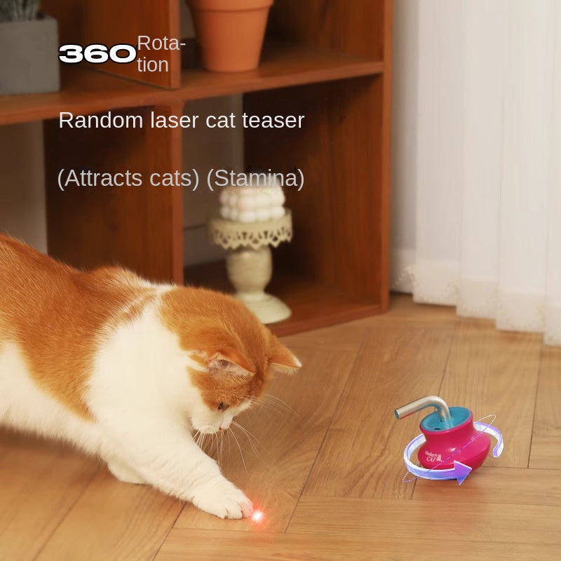 Electric Rocking Cat Teaser Toy
