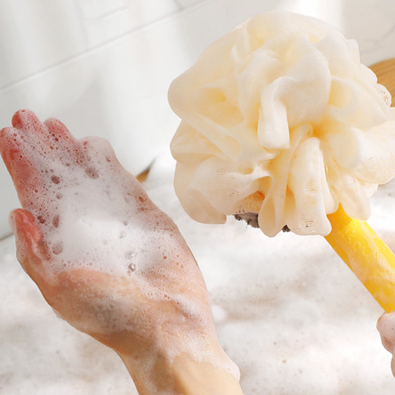 Long-Handle Bath Back Brush - detail view