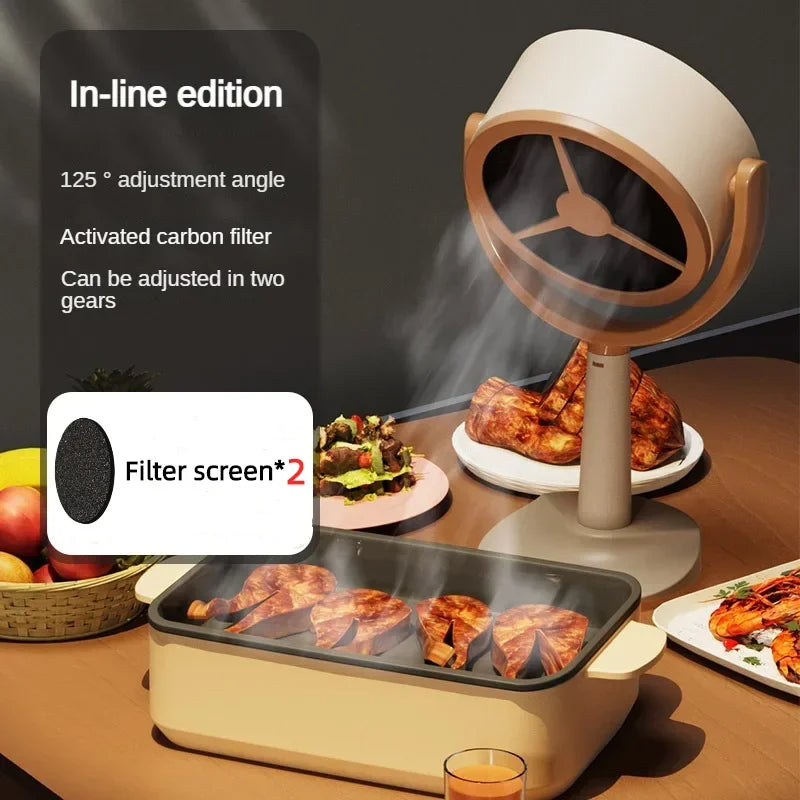 USB Portable Desktop Range Hood - alternate view