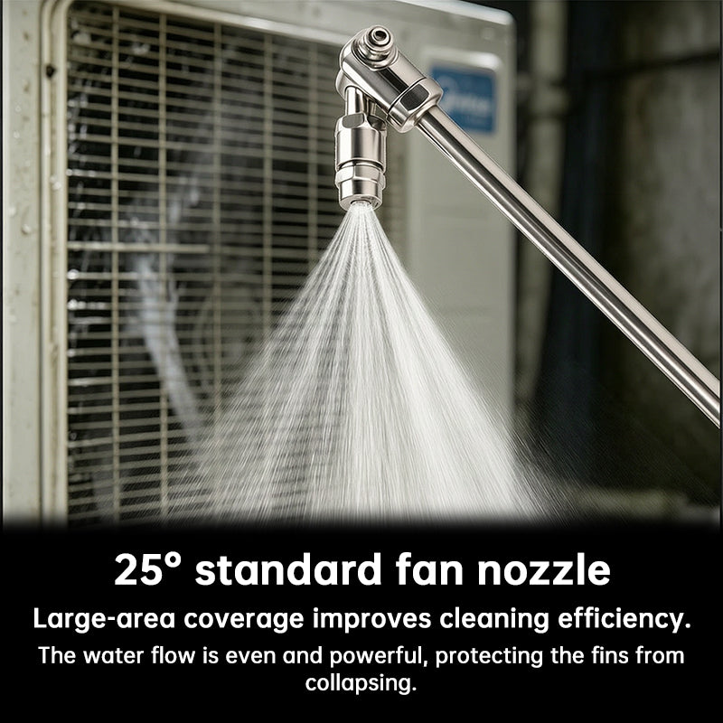 Stainless Steel Pressure Washer Extension Wand | Adjustable Rotating Nozzle | 3 Styles