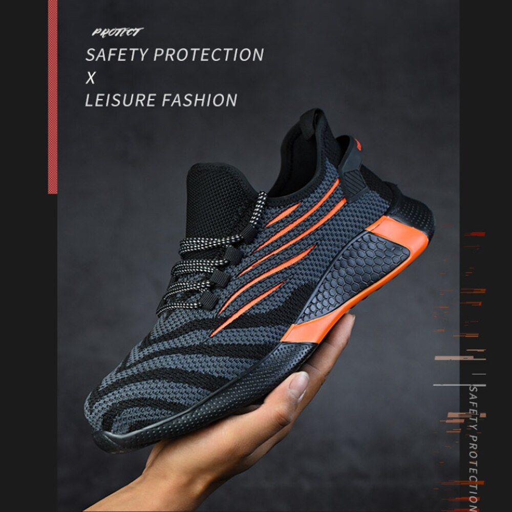 Unisex Steel Toe Safety Shoes