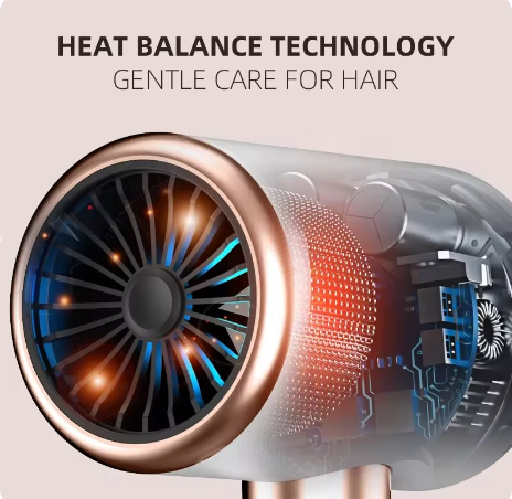 High-Speed Turbine Hair Dryer - alternate view