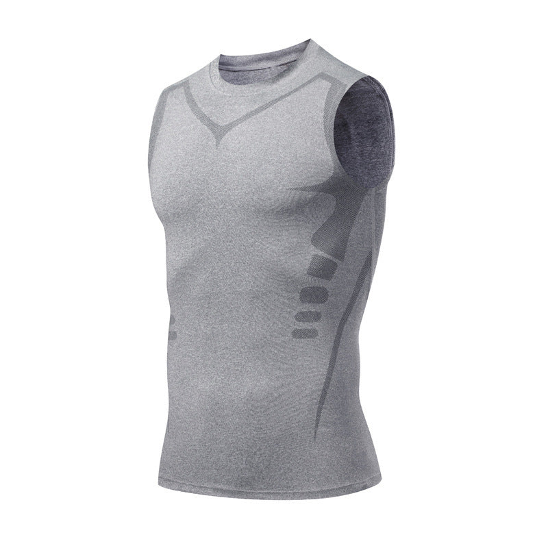 Quick-Dry Men's Fitness Training Vest - alternate view