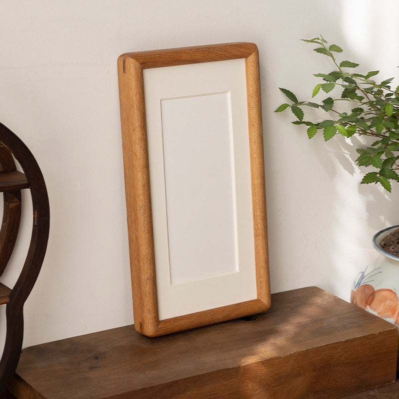 Solid Wood Desk Photo Frame