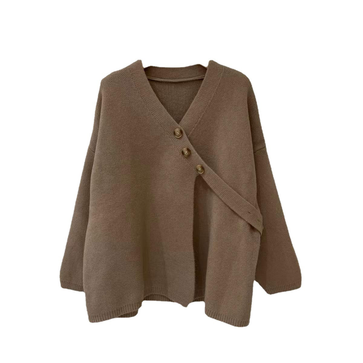 Knitted Sweater & Velvet Ruffle Skirt Set