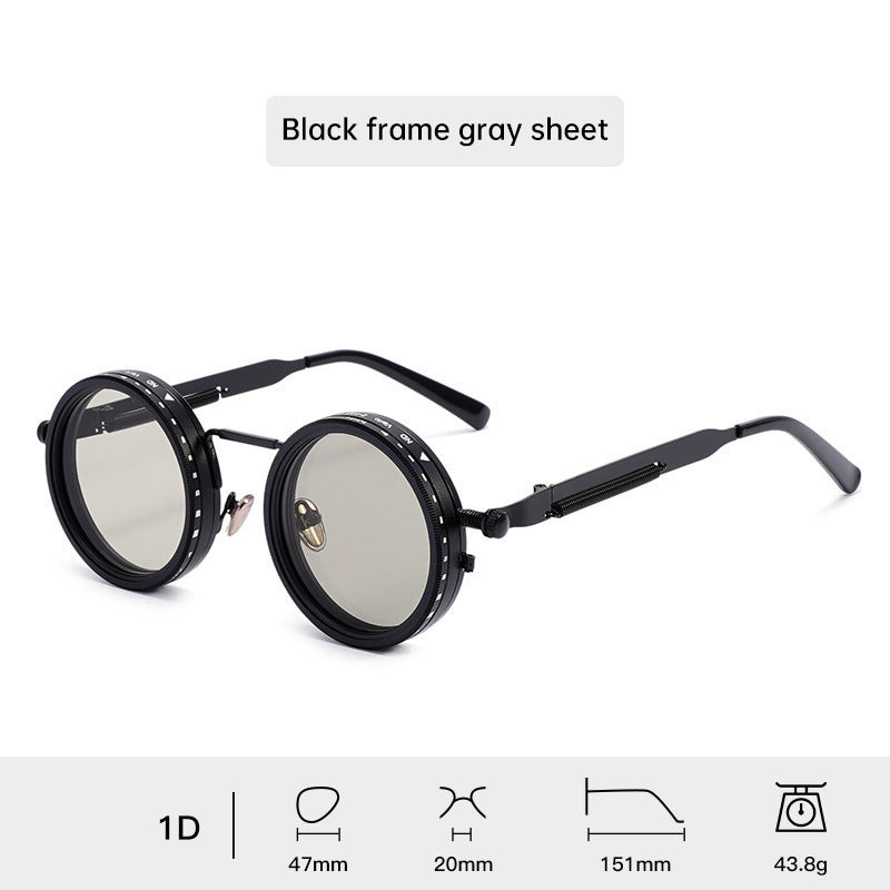 Vintage Punk Sunglasses with UV Filter
