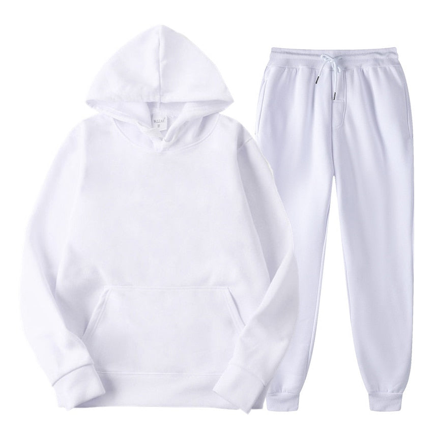 Men's Two-Piece Hoodie & Sweatpants Tracksuit