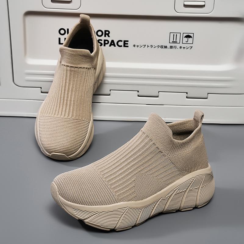 Mesh Slip-On Casual Sneakers