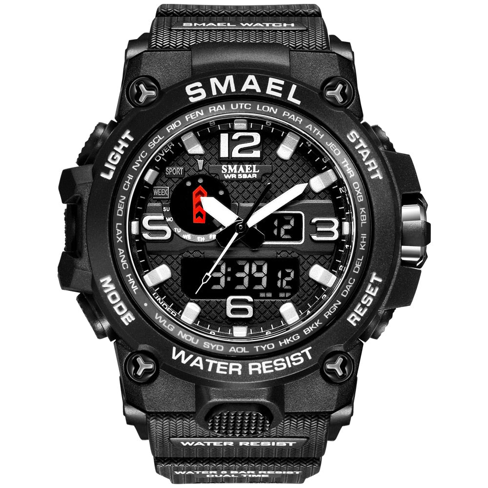 Men's Military Sport Watch, 50M Waterproof