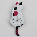 Wagging-Tail Cat Wall Clock - alternate view