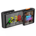 S-Shaped RGB Dual-Screen Alarm Clock
