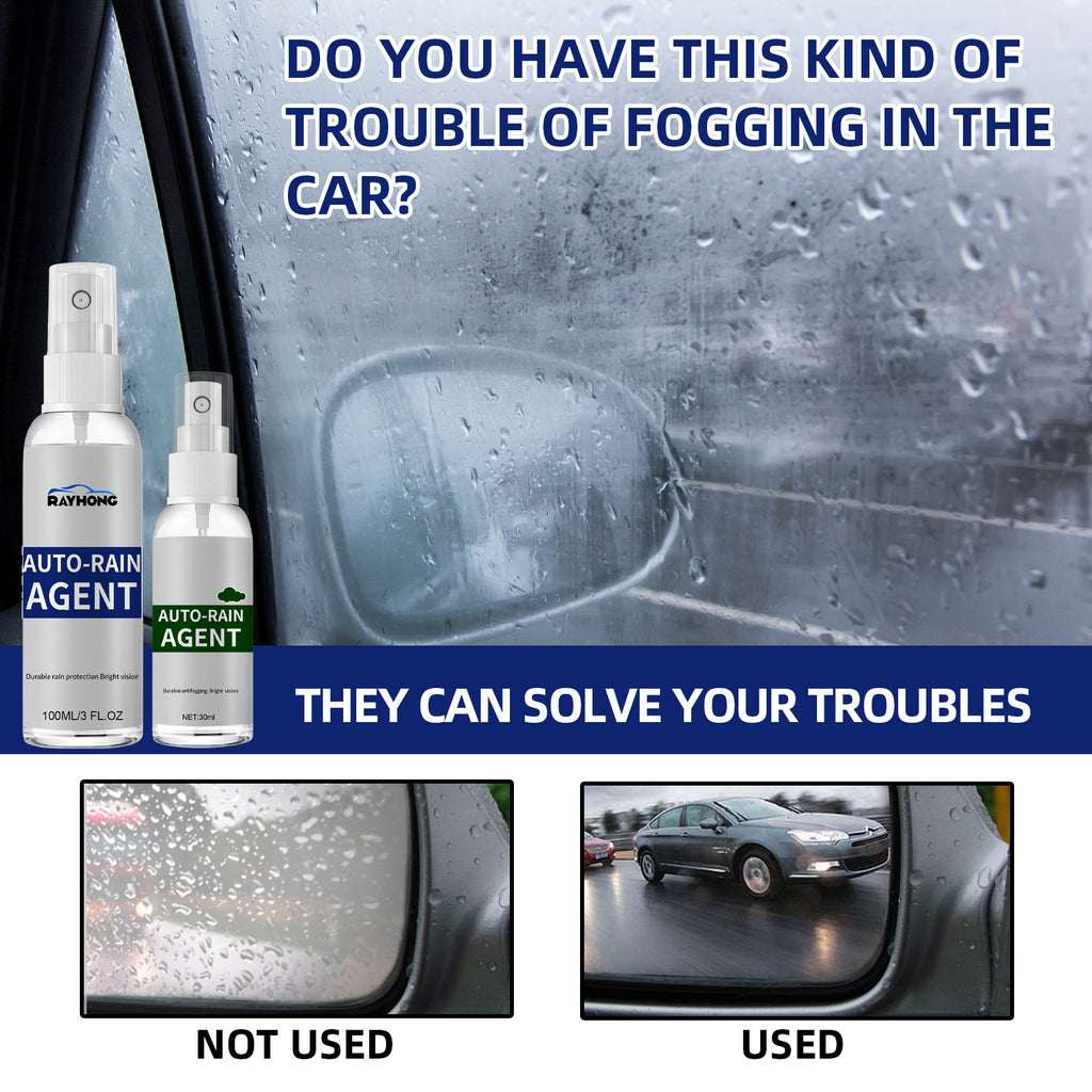 Auto-Rain Agent, Car Windshield Cleaning Anti Rain Anti Fog Car Paint With Water Coating Agent For Optical Drive