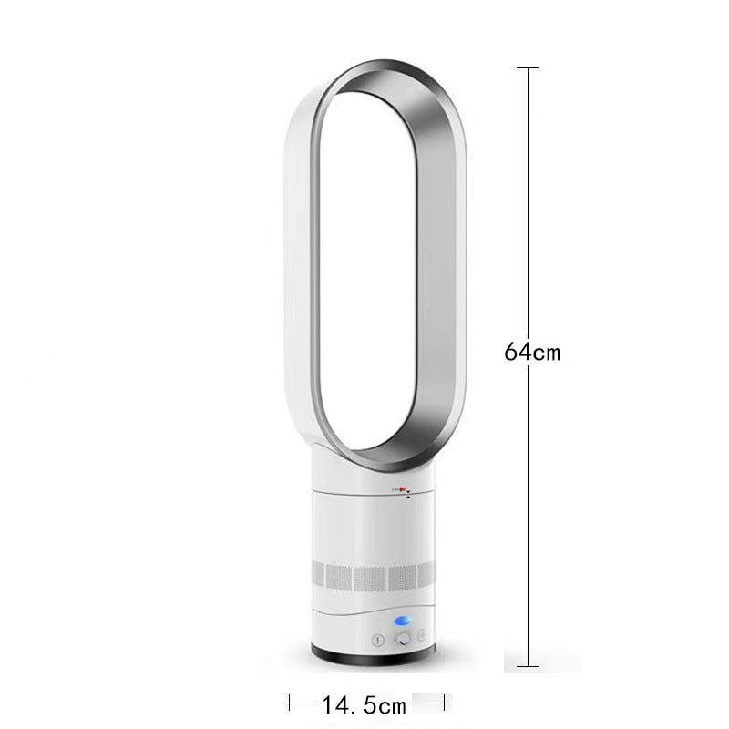 2025 New 16" Bladeless Tower Fan with Remote | Quiet Floor Fan for Home
