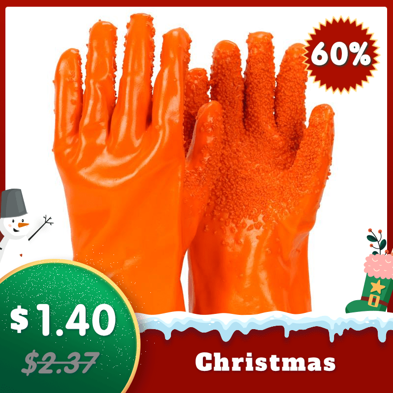 Granulated Anti-Slip Kitchen Gloves