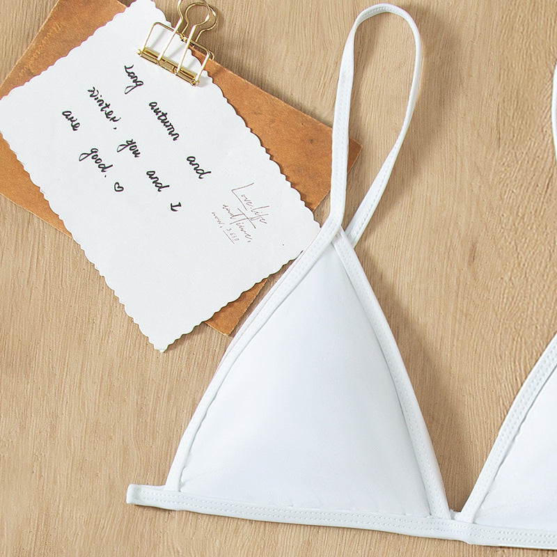 Strapless Two-Piece Bikini Swimwear