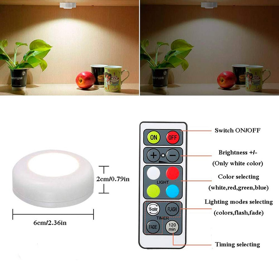 RGB Touch-Sensor Closet & Cabinet Lights - alternate view