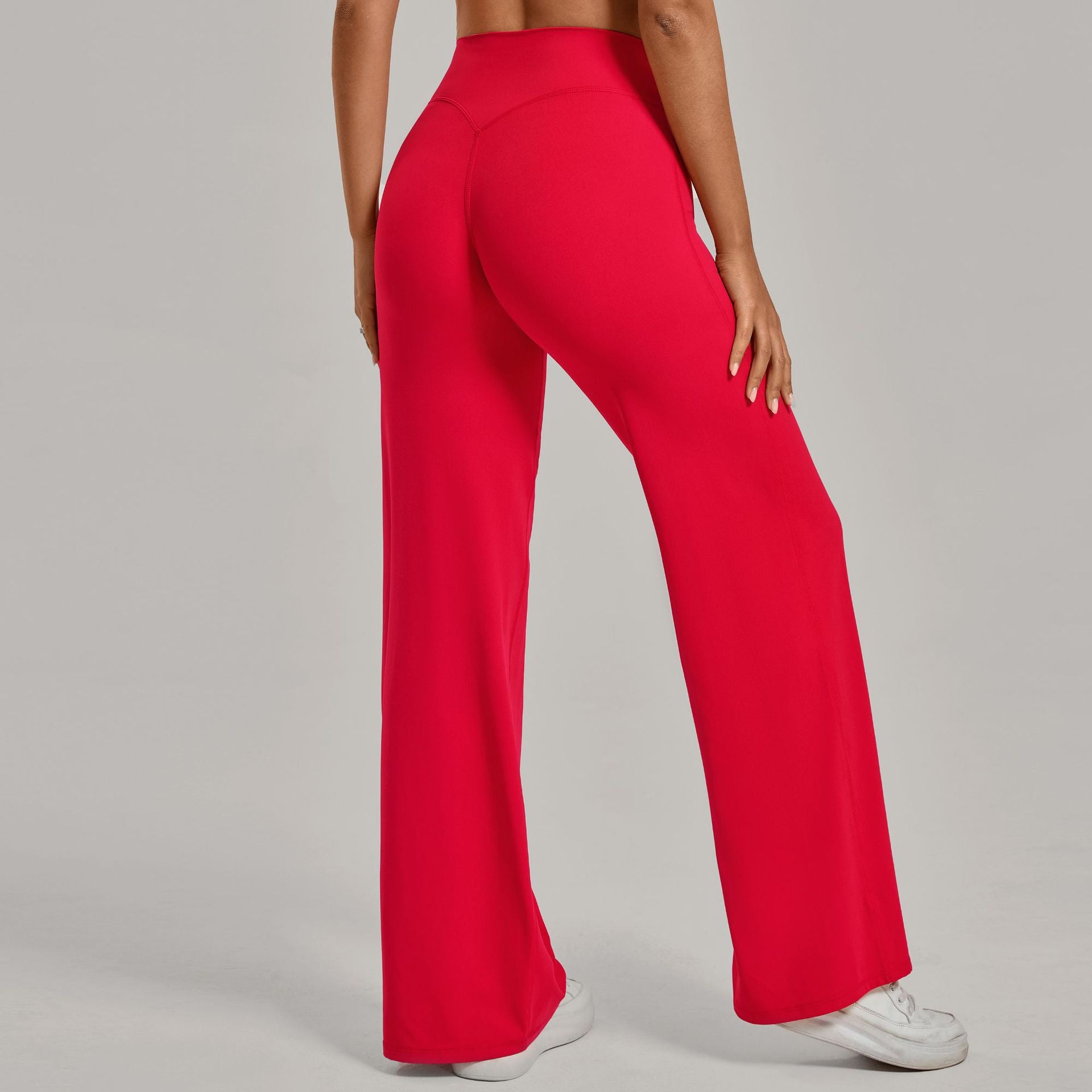 High-Waist Straight-Leg Yoga Pants