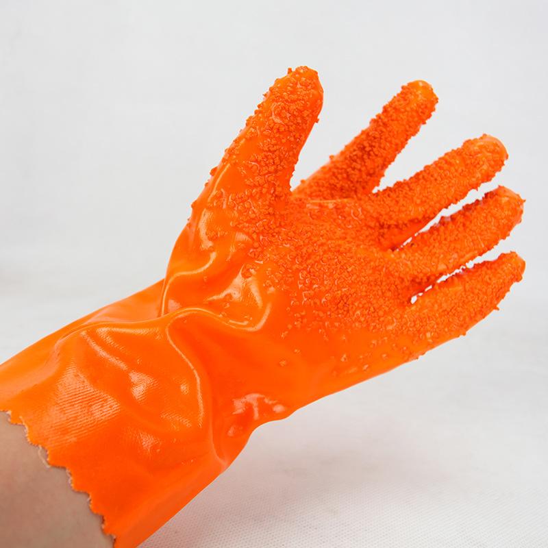 Granulated Anti-Slip Kitchen Gloves - detail view