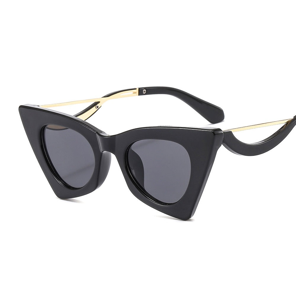 Cat-Eye Face-Shaping Sunglasses