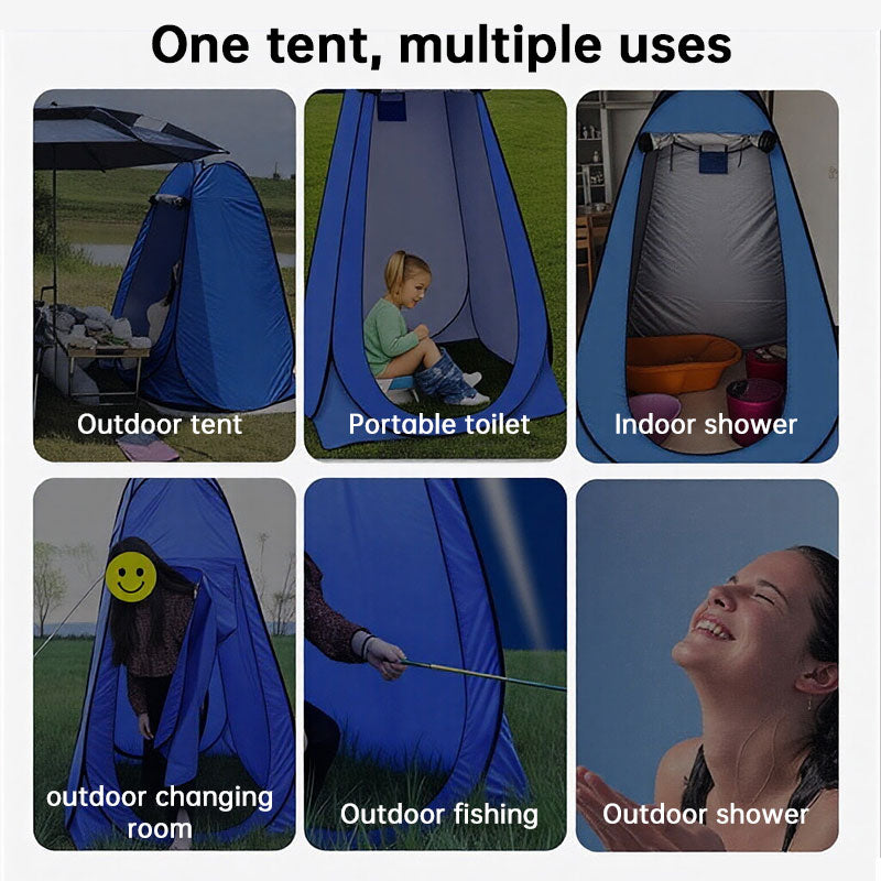 Pop-Up Privacy Tent for Camping