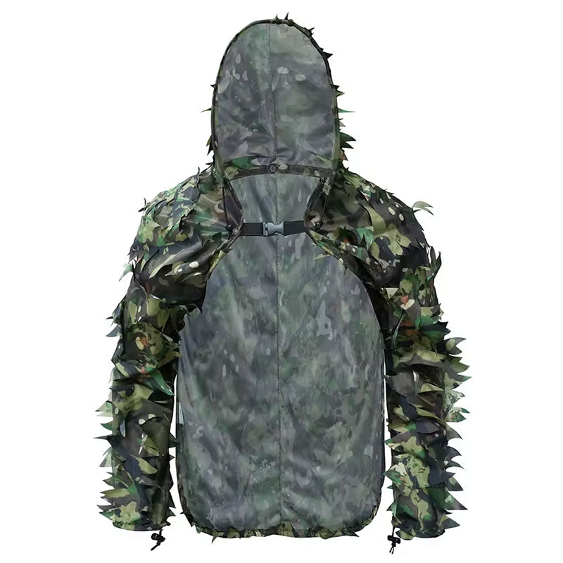 Tactical 3D Leafy Ghillie Suit with Hat