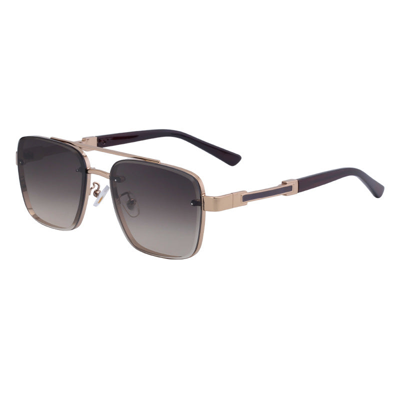 Retro Square Frame Sunglasses for Men - alternate view