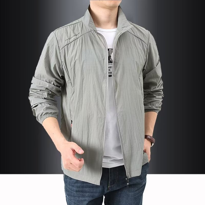 Men's Sun Protection Stand-Up Collar Jacket