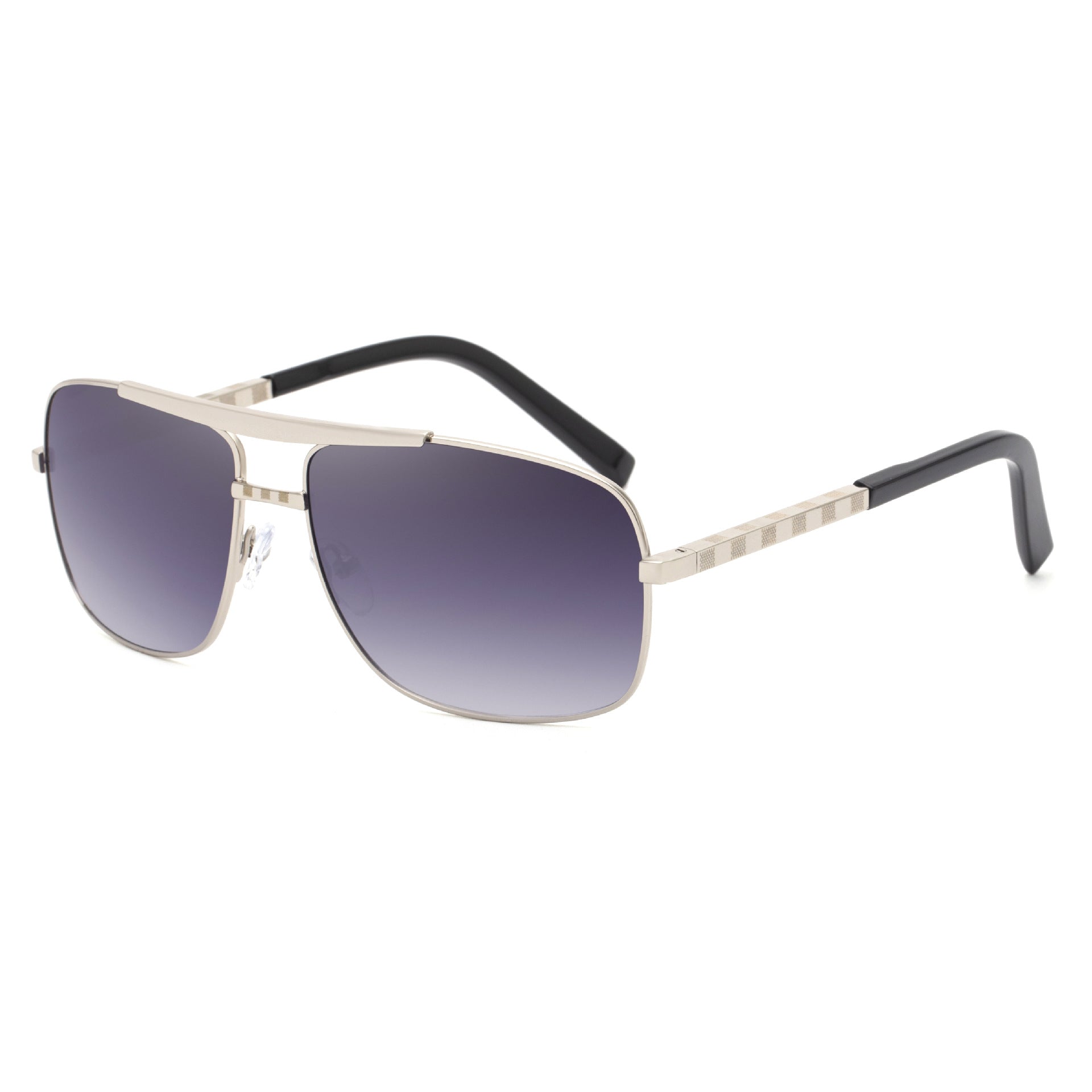 Vintage Square Frame Sunglasses for Men - alternate view