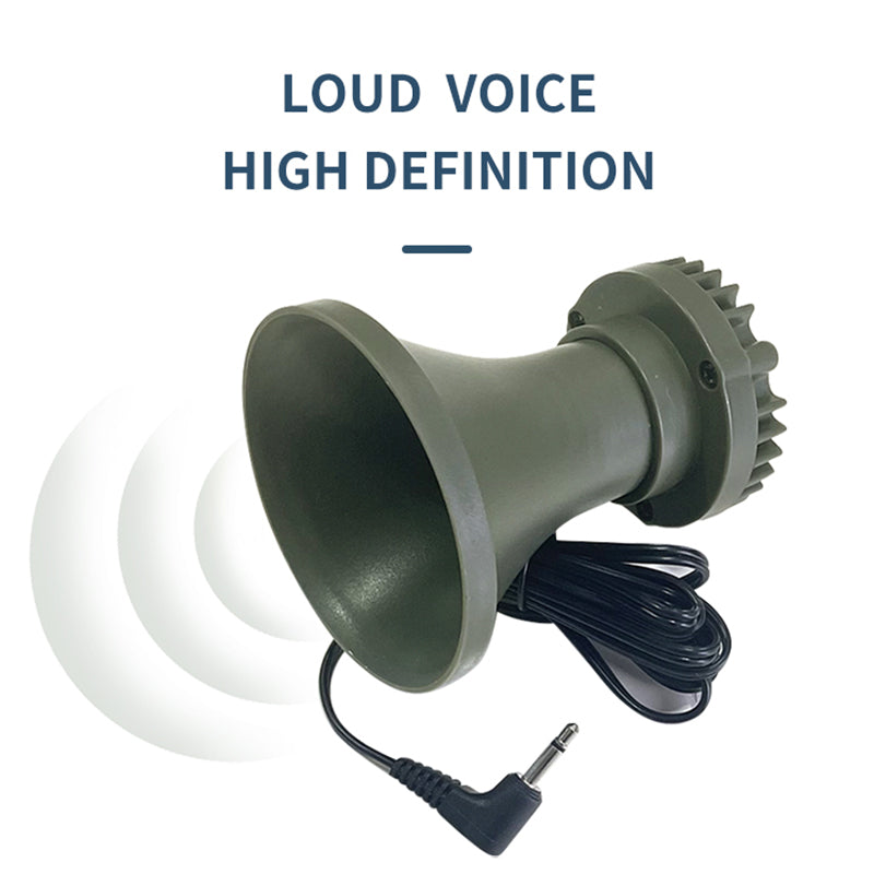 48W Outdoor PA Horn Speaker | Multi-Driver with Tweeter & Built-in MP3 Playback