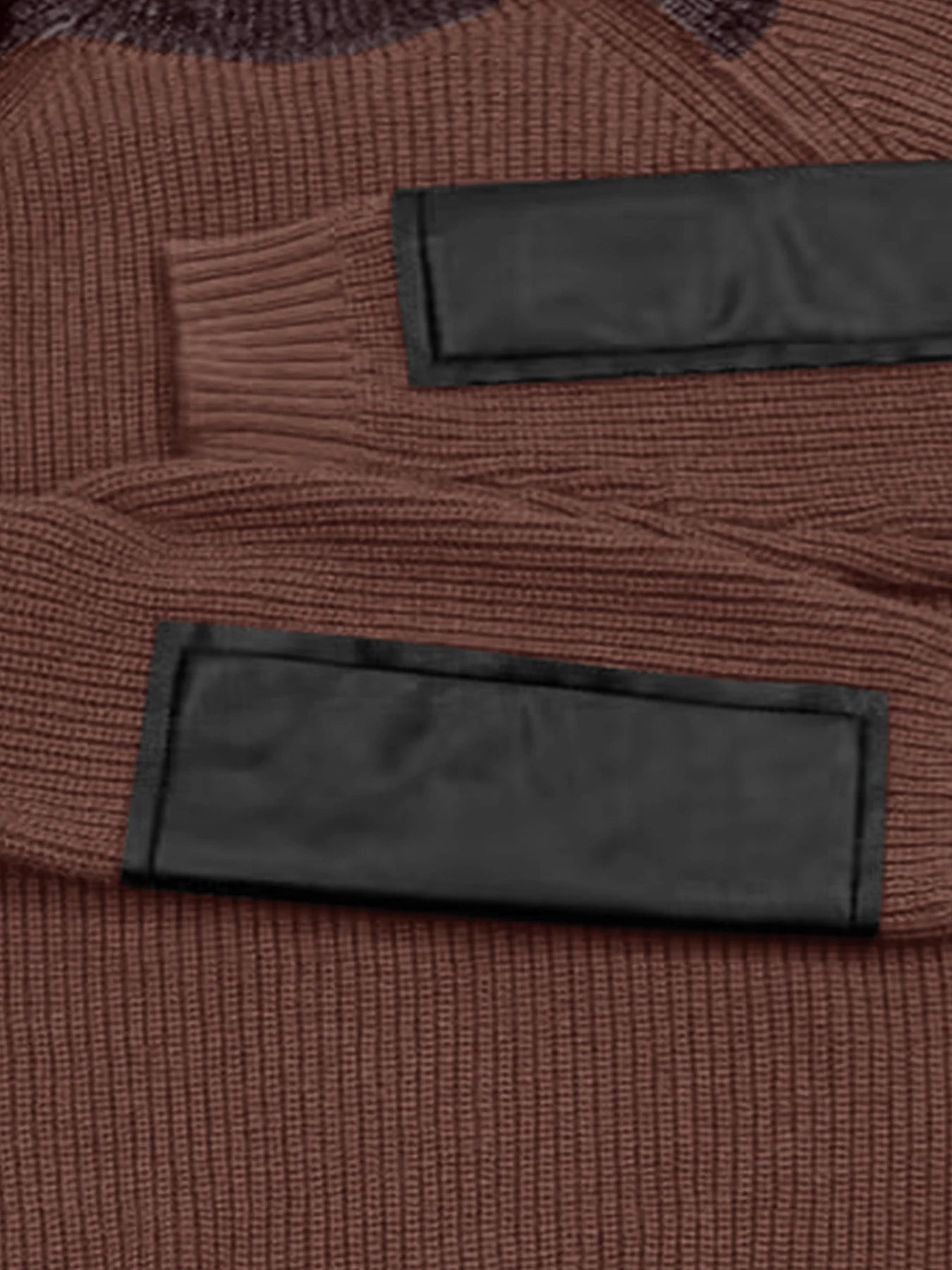 Patchwork Pullover Sweater
