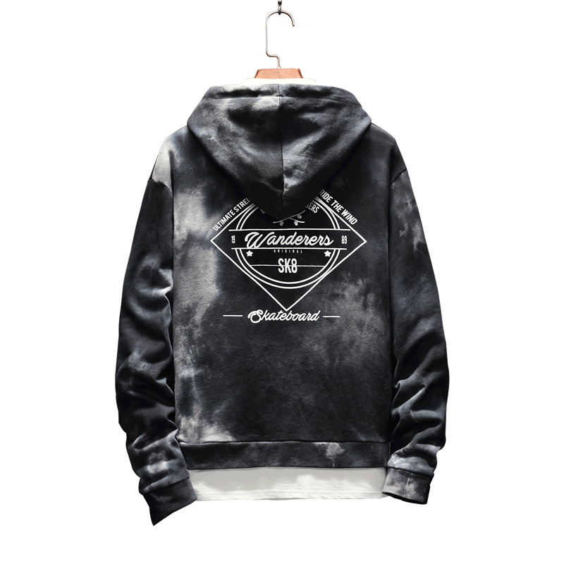 Men's Punk Rock Print Sweatshirt