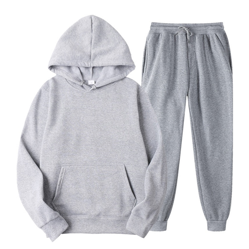 Men's Two-Piece Hoodie & Sweatpants Tracksuit