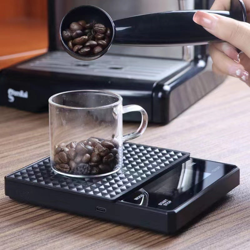 Rechargeable Smart Coffee Scale with Timer - detail view