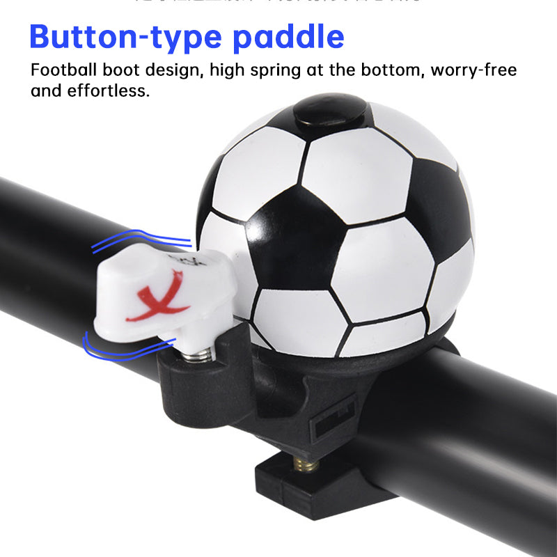 N+1 Taiwan Solid Brass Bike Bell | Loud Clear Ring | Top-Mount Design