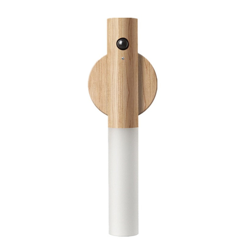 Wood-Finish Rechargeable Motion Night Light - alternate view