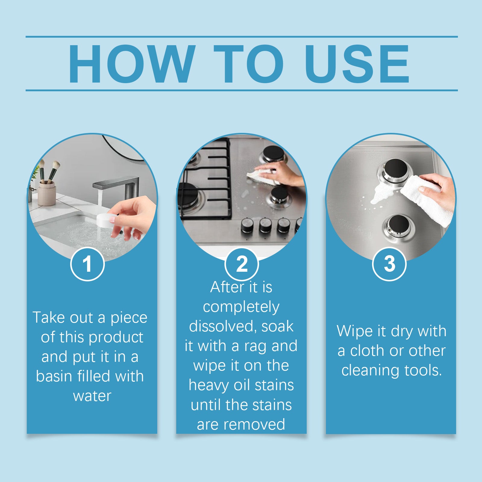 Kitchen Grease Cleaning Tablets
