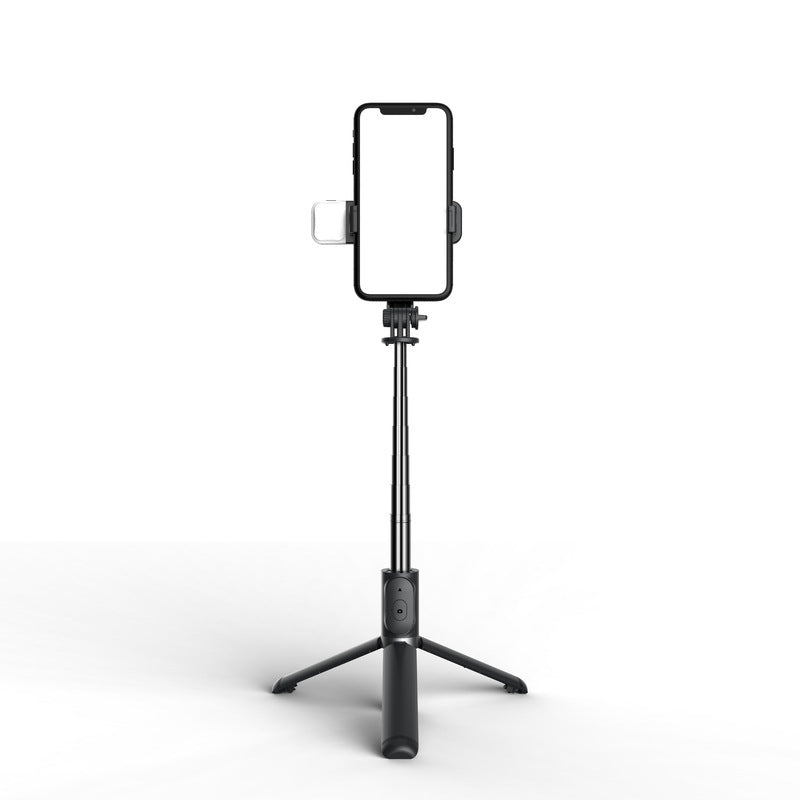 Bluetooth Selfie Stick Tripod with Fill Light - detail view