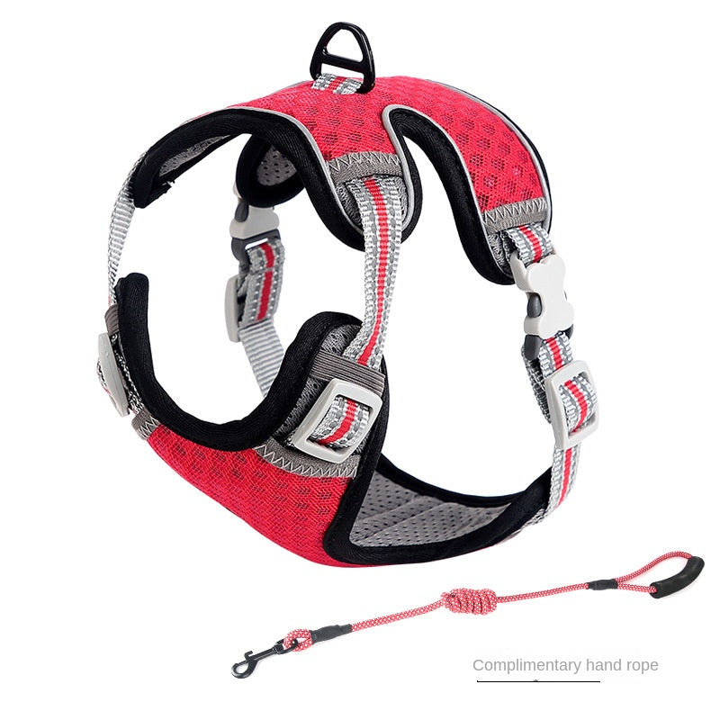 Cat Vest Harness & Leash Set - detail view