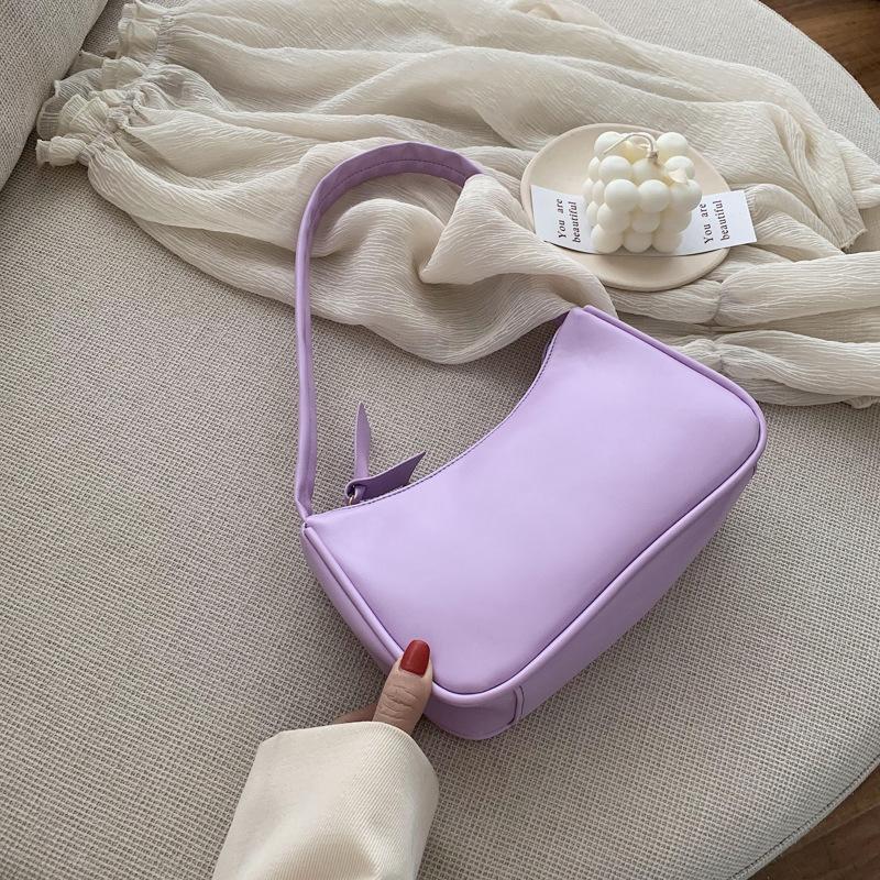 Women's Casual Underarm Handbag - detail view