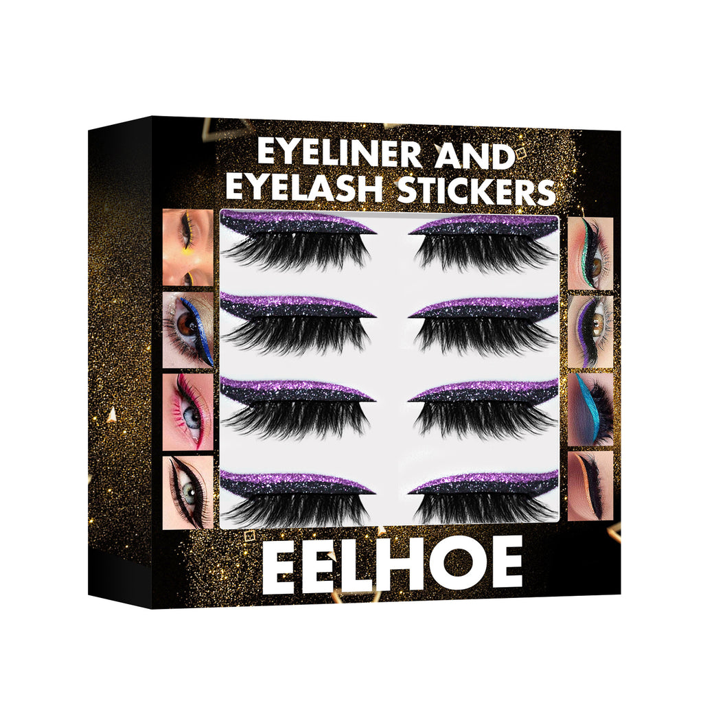 3D Glitter Self-Adhesive Eyeliner Sticks - detail view