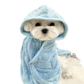 Wearable Dog Bathrobe Towel