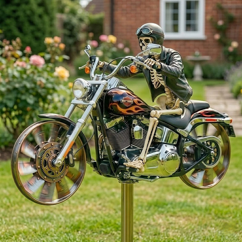 Motorcycle Metal Wind Spinner