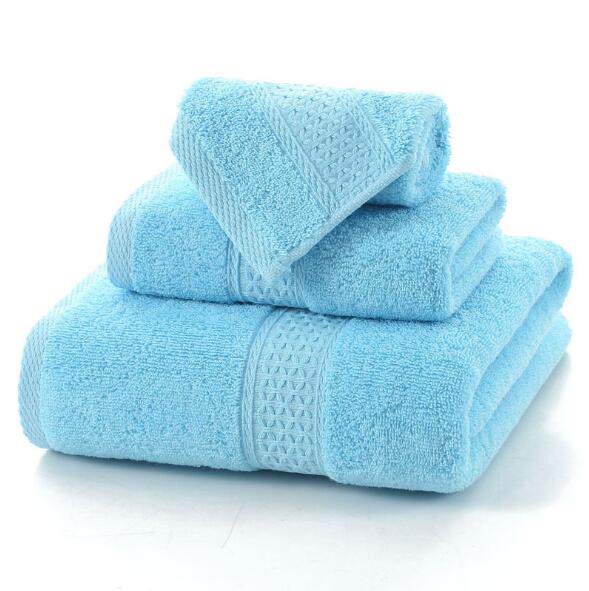 3-Piece 100% Cotton Bath Towel Set