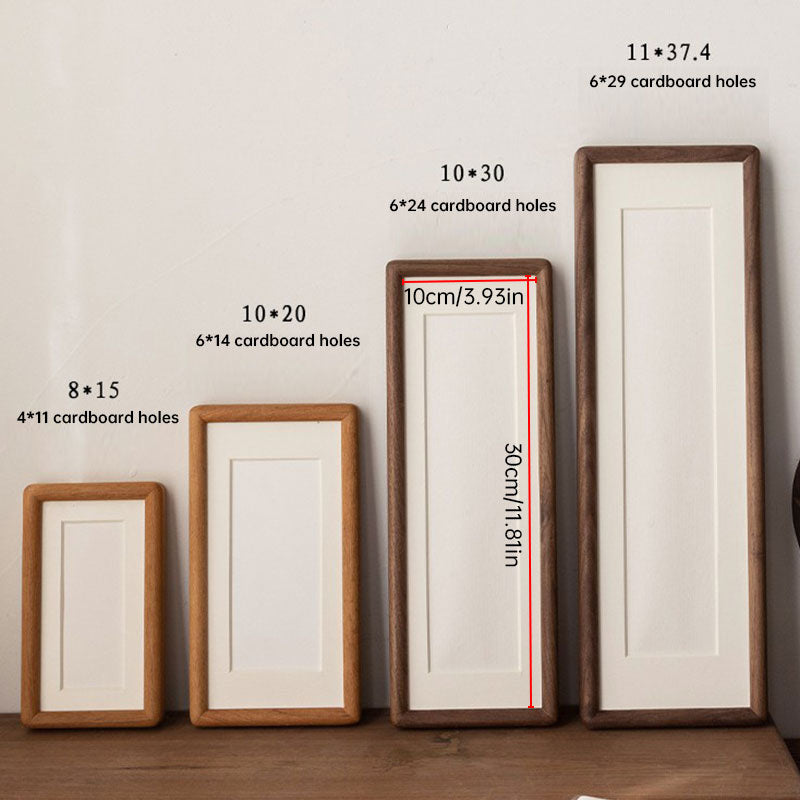 Solid Wood Desk Photo Frame