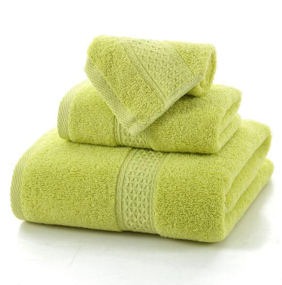 3-Piece 100% Cotton Bath Towel Set