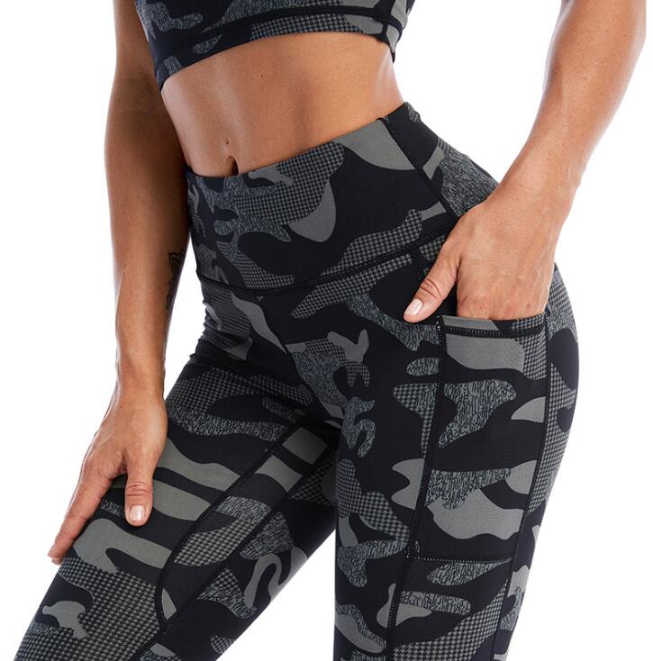 Women's Camouflage Sports Suit - detail view