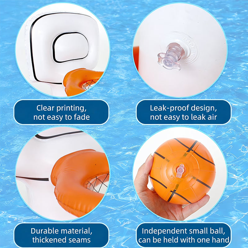 Inflatable Pool Basketball Hoop